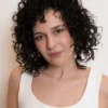 Natural volume and curl definition on shorter hair using cadó styling products.