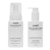 cadó professional styling duo featuring the Curl Defining Foam and Leave-in Conditioner for frizz-free, hydrated curls.